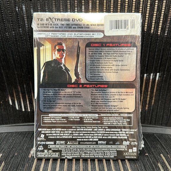 NWT Terminator 2 (T2) DVD - Picture 4 of 4